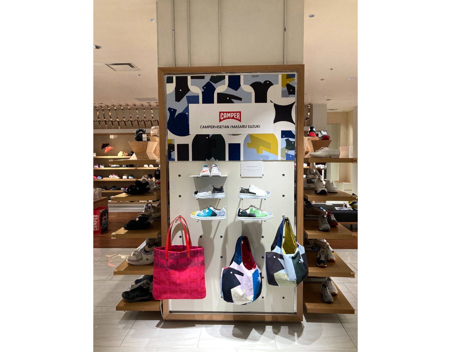 POP UP STORE @伊勢丹新宿店（4/14～4/27） | Topics | Camper